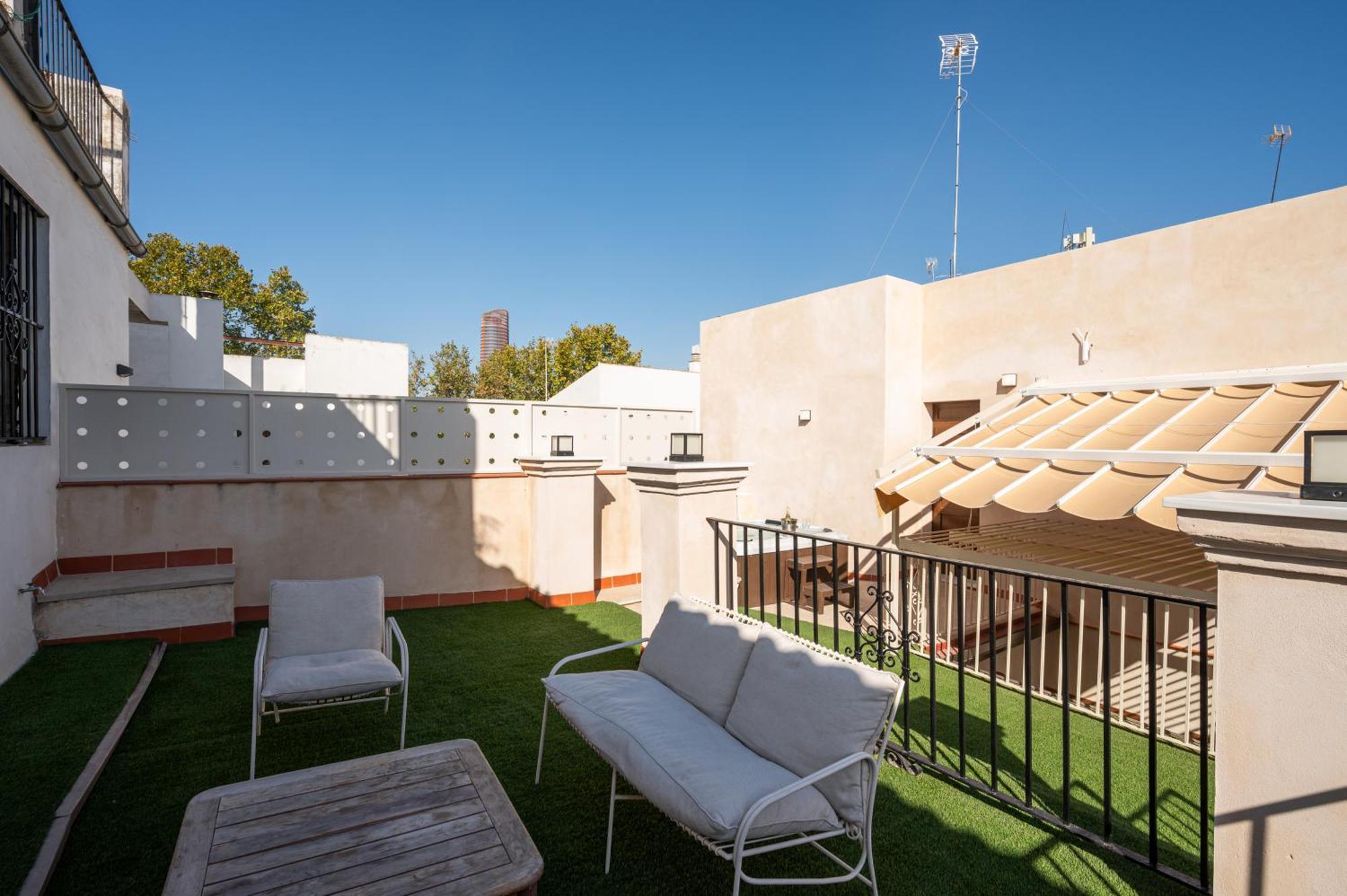Apartamentos Gravina 56 Sevilla Buitenkant foto